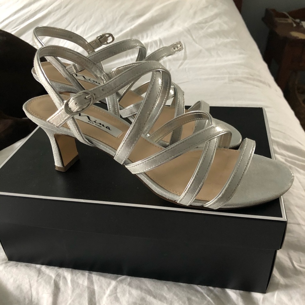 Nina Genaya Strappy Evening Sandals